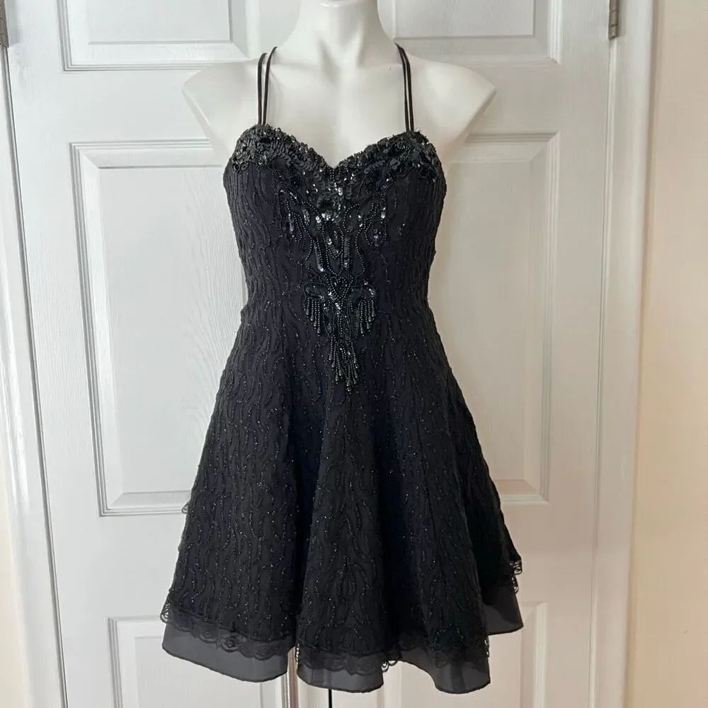 Vintage Legends formal beaded dress